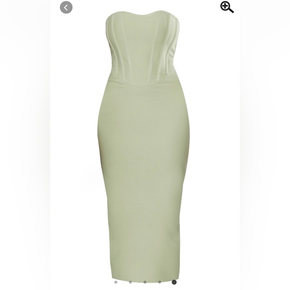 Pretty Little Thing | corset bandeau bandage dress - Picture 3 of 10